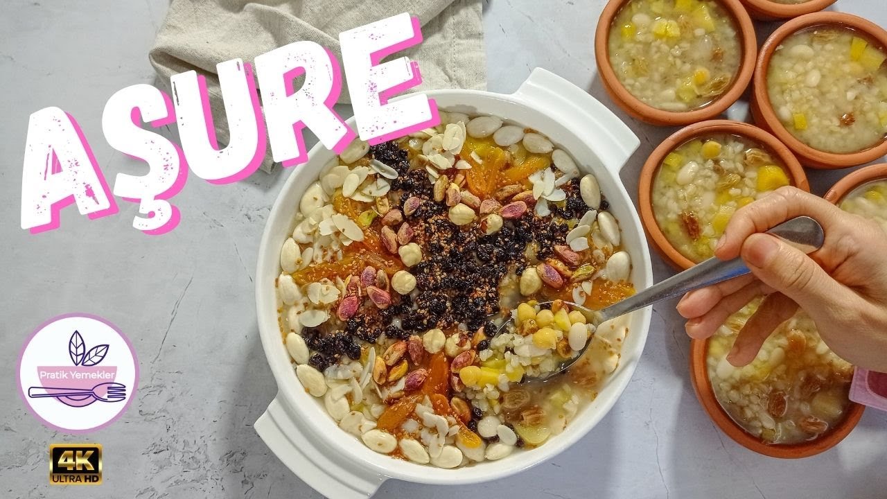Kolay Aşure Tarifi, Pratik Aşure Tarifi, Aşure Yapımı, Aşure Tarifi, Aşure Nasıl Yapılır
