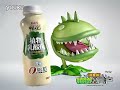 Plants vs  zombies social edition super chomper bright dairy lactic acid drink commercial