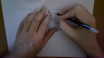 Law of reflection investigation using a ray box and mirror