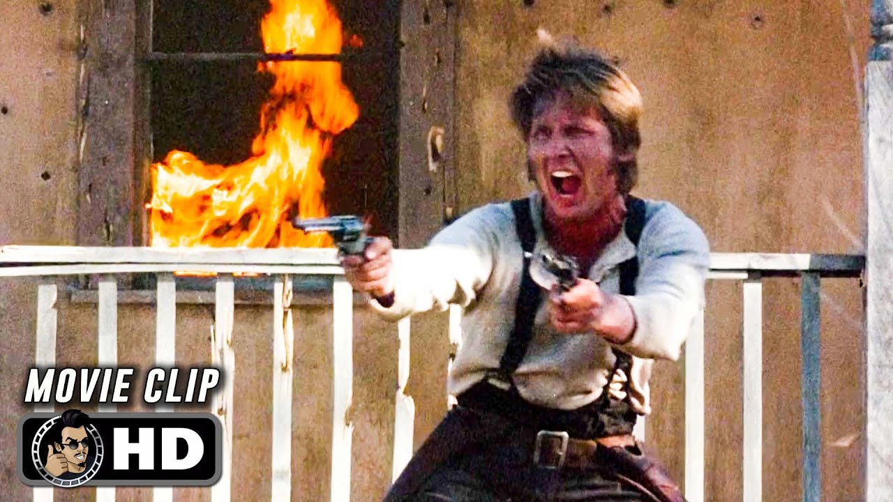 Final Shootout Scene | YOUNG GUNS (1988) Movie CLIP HD