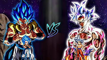 Gogeta SSB OP Buff (New) VS Son Goku US MUI V3.5 OP in Jump Force Mugen