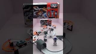 OuterSpace Track – 38-Piece DIY Slot Car Set for Kids | Space Railway Toy by Star Impex LMI12349.