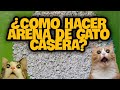 COMO HACER ARENA DE GATO CASERA CON PAPEL RECICLADO | RECICLAR PAPEL