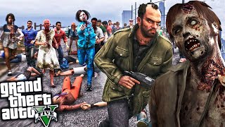 Zombies attack the city GTA 5