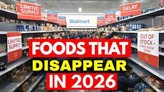 15 Foods Quietly DISAPPEARING From Stores To STOCKPILE