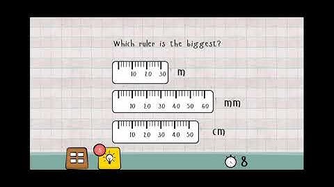 Logic Master 1 - Mind Twist Level 111 Solution | Which ruler is the biggest?
