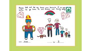 InfraBuild Kids 2023 Safety Calendar Art Competition screenshot 5