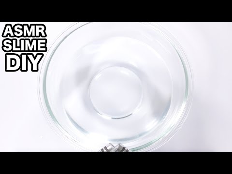 【DIY】巨大クリアスライムの作り方【slime ASMR】