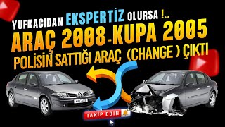 POLİS’İN MANİSA’DAN SATIN ALIDIĞI ARAÇ ÇENÇ( CHANGE DEĞİŞTİRİLMİŞ) ÇIKTI.