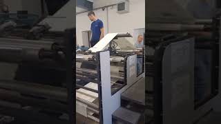 Installation of HUNKELER UW7   MAGNUM FLEXBOOK at our client's printinghouse FINIDR.