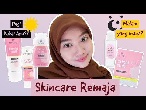 Assalamualaikum teman2 disini aku mau share skincare aku untuk muka berjerawat, aku udh pake Emina m. 