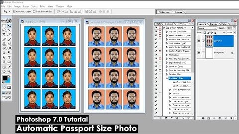 Create Passport Size Photo One Click.