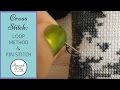 Beginning and Ending Threads in Embroidery and Cross Stitch: Loop Method & Pin Stitch