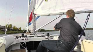 Saffier 23 Mit Genacker Auf Bartels Endlosroller