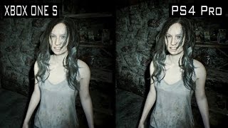 Resident Evil 7 Ps4 Pro Vs Xbox One S Graphics Comparison Youtube Resident Evil 7 Ps4 Pro Vs Xbox One S Graphics Comparison Youtube