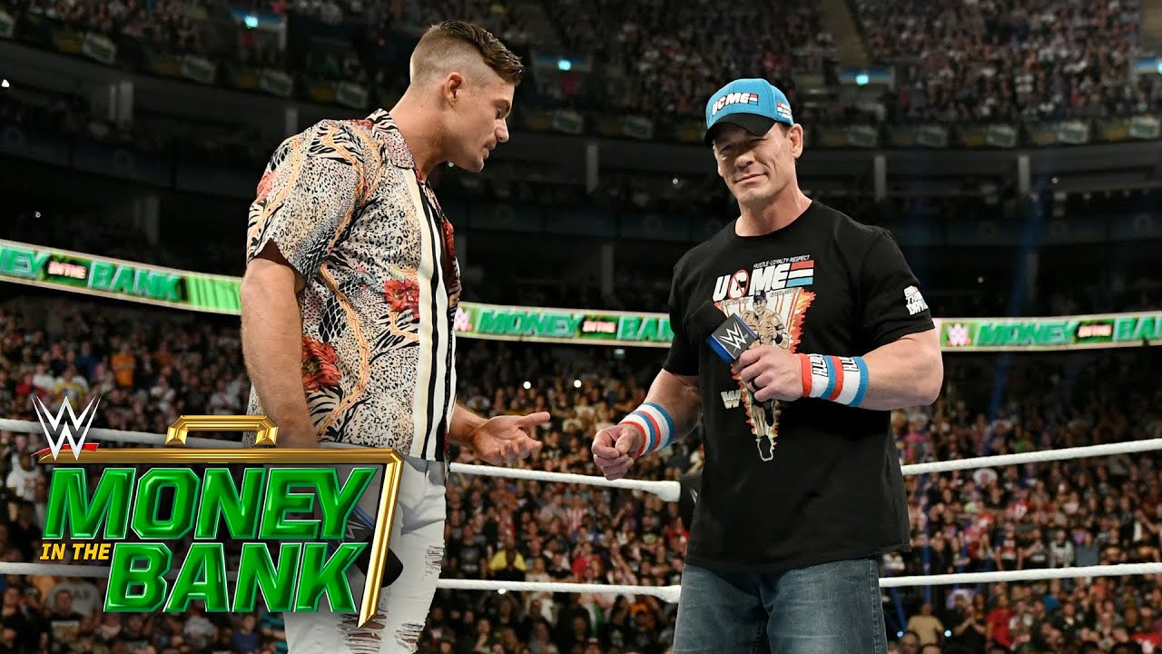 John Cena Comments On Money In The Bank Appearance