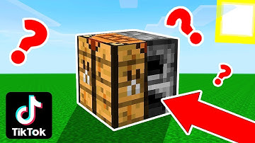 New TikTok Minecraft Hacks That Actually Work Compilation #15