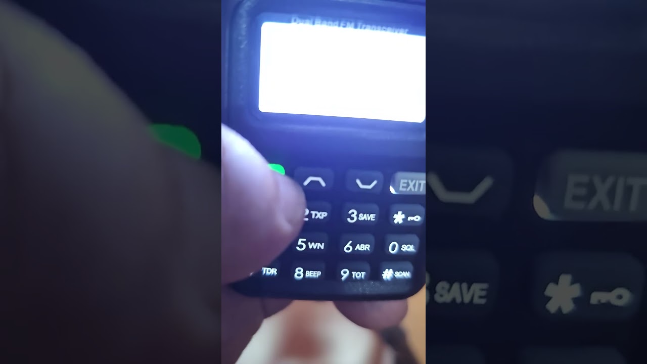 วิธีลบช่อง Baofeng M13 pro