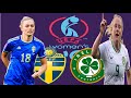 Sweden vs ireland  womens euro qualification