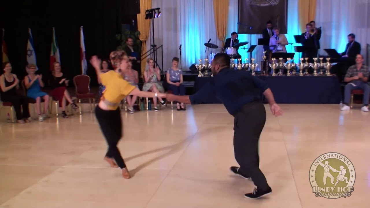 ILHC 2015 - Invitational Lindy JnJ - Mikey Pedroza (US) & Mikaela Hellsten (Sweden)