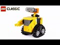 レゴ　ウォーリー（ミニロボット）の作り方！LEGO Classic 10696 WALL-E Building Instructions