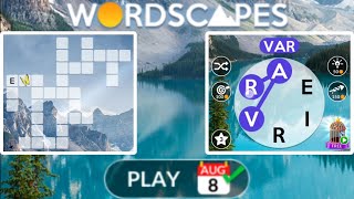 Wordscapes Daily Puzzle August 8, 2023