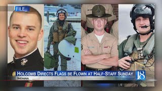 Detailed Gov. Holcomb directs flags to be flown at half-staff on Sunday Information