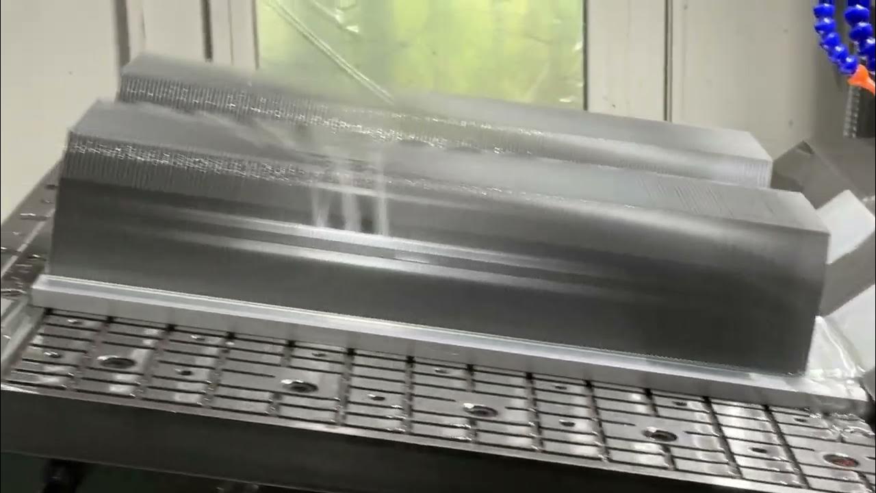 The highefficiency making skived fin heat sink process YouTube