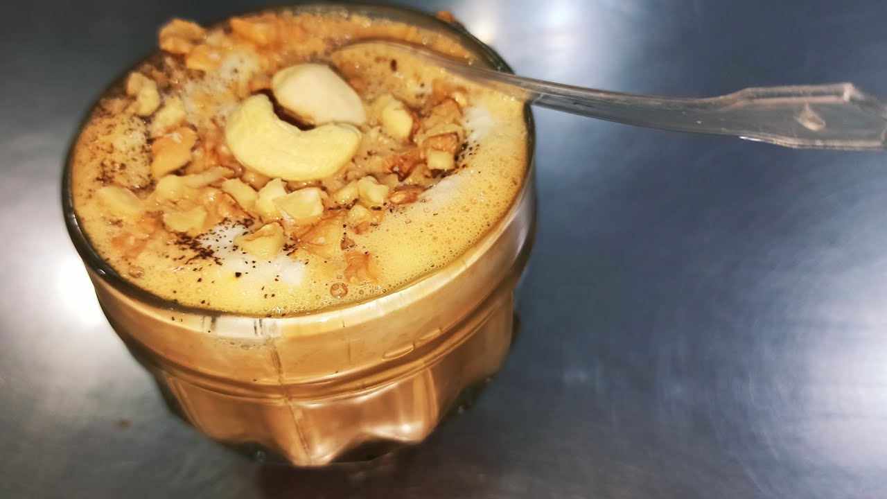 Akhroot Malai Chai Walnut Cashew Nut Tea YouTube