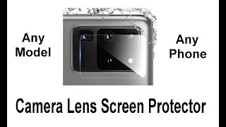 camera lens screen protector  English