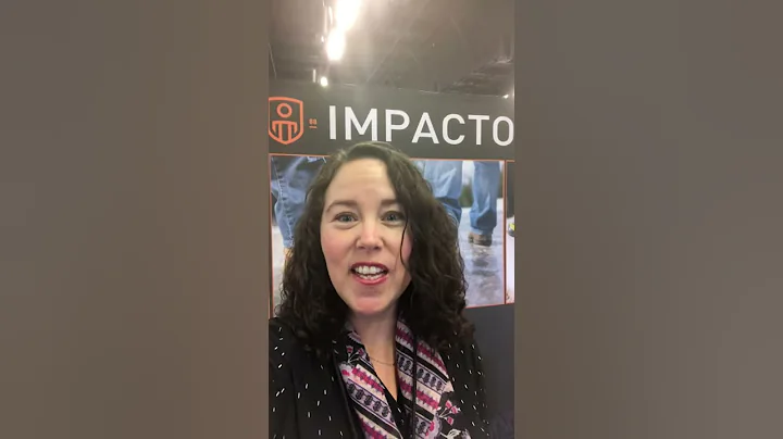 Christine Eckert visit our booth