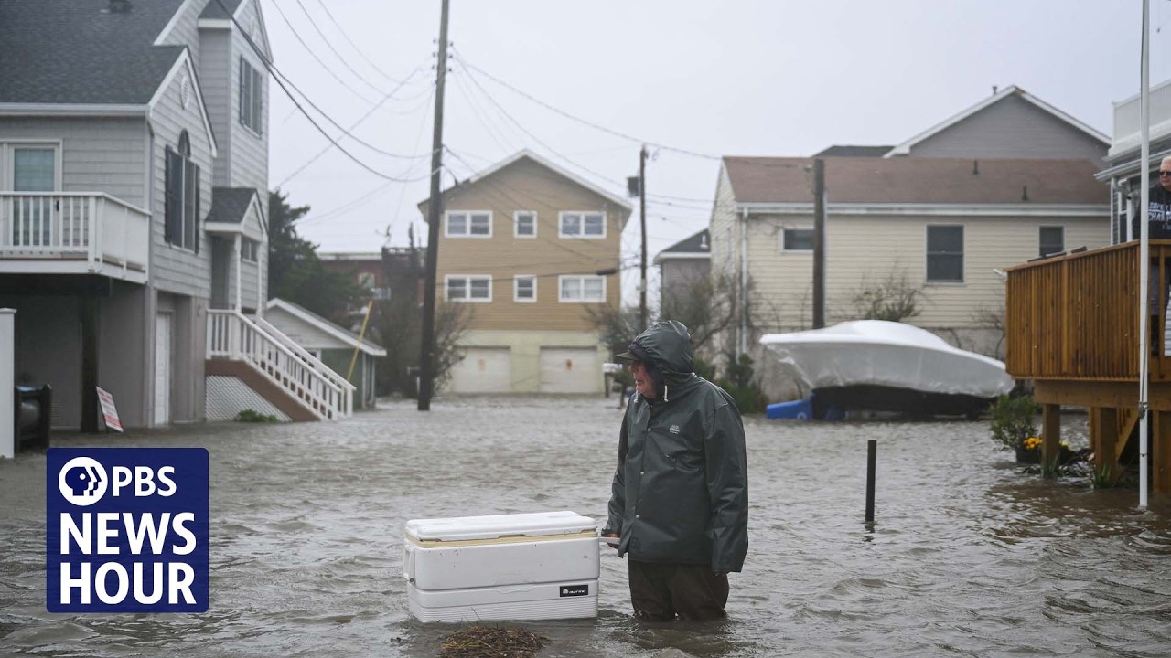Powerful nor’easter batters parts of East Coast