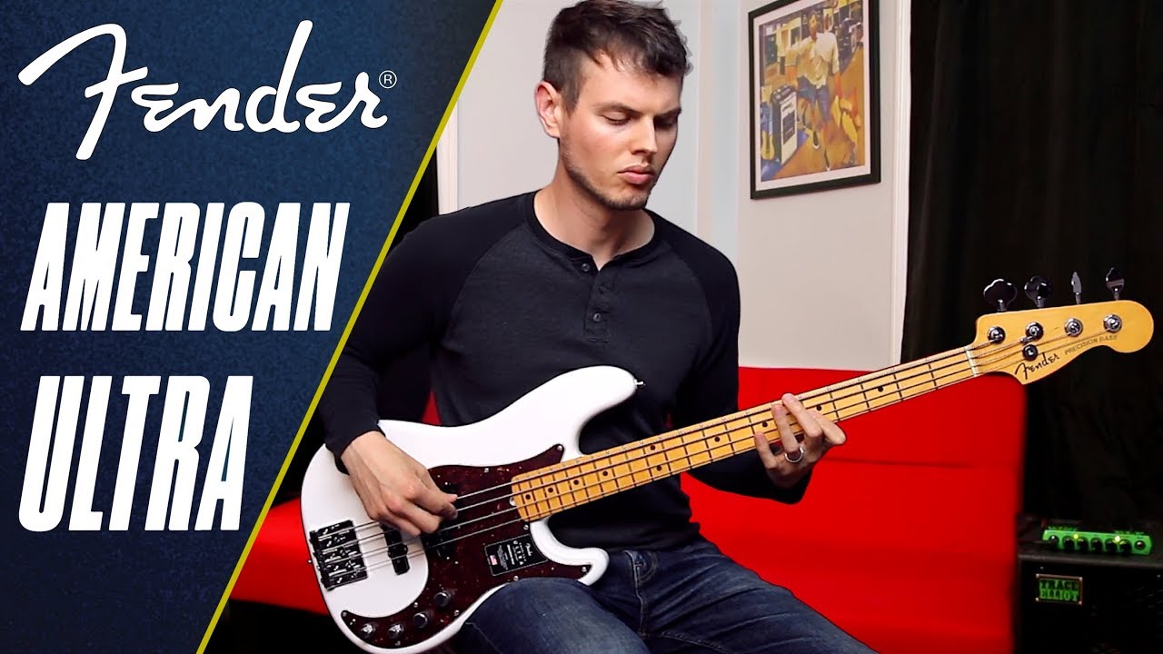 Басс ветер. Nate Navarro. Fender Ultra Jazz Bass American 2019.