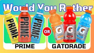 Would You Rather? Drinks Edition| Quiz Camp