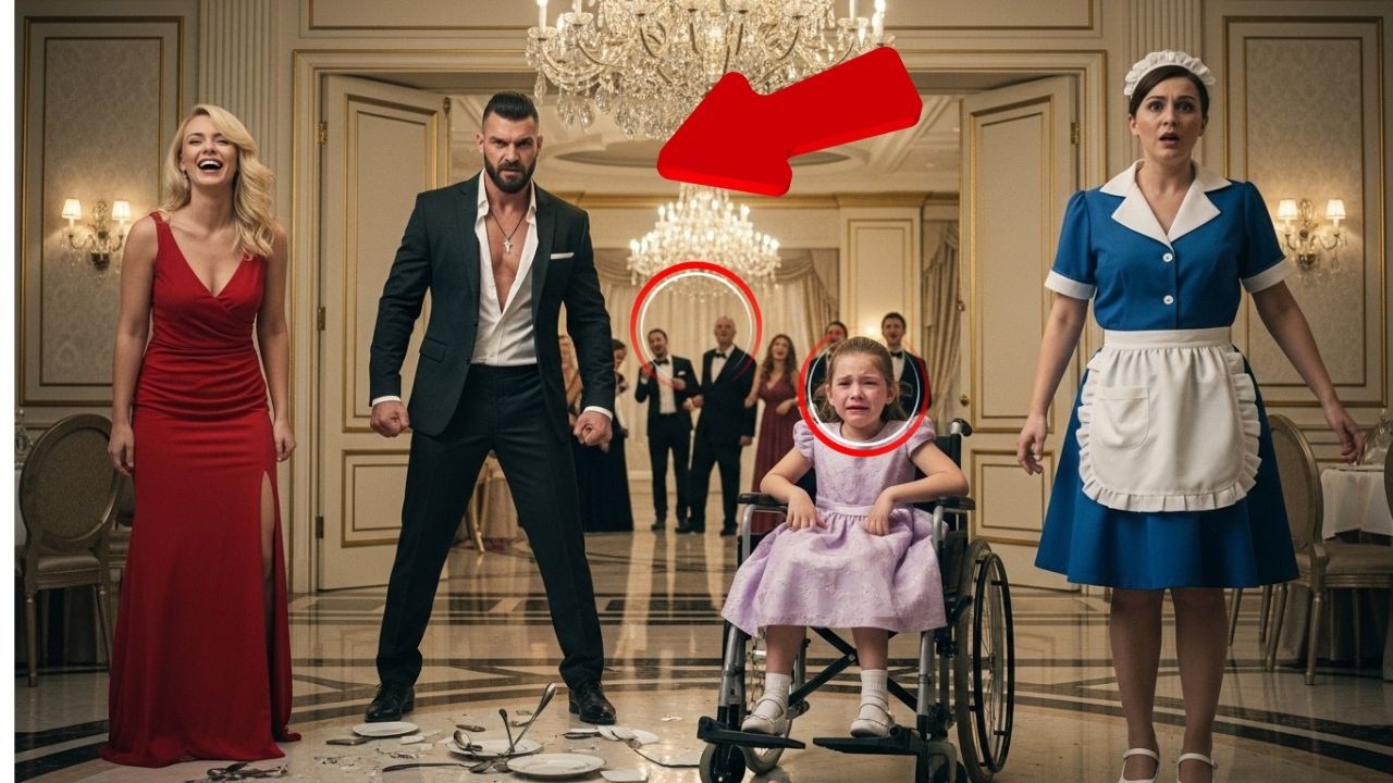 His Crippled Daughter Broke Plates—Until His Maid Offered Him Her Hand And The Mafia Boss Was Frozen