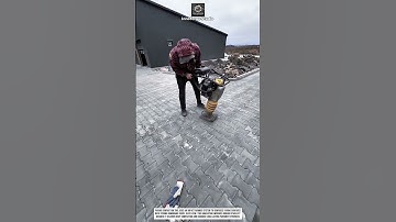 Paving Compaction Tool Innovation with Impact Rammer System to Improve Surface Stability #innovation