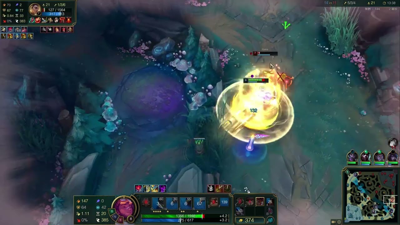 鑽三 輔助 嘉文四世 vs 銳兒 / Diamond 3 Support Jarvan IV vs Rell