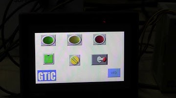 Modbus RS485 Conch HMI Controlling Vigor VS1-32MR PLC and LS650M Inverter Part 1