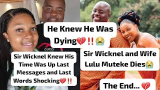 Sir Wicknel's Last Words Before Helicopter Crash‼️He Knew he wa Dying💔