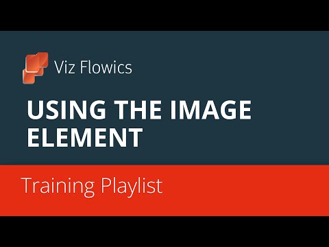 Viz Flowics - Using the Image Element