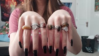 Fast And Aggressive Ring Sounds, Palm Scratching And Finger Flutters Snapping Asmr