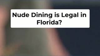 Daily Brew | Florida restaurant offers a nude dining experience Update
