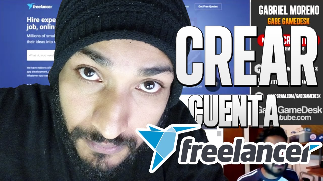 Crear cuenta Freelancer.com y Buscar Trabajo