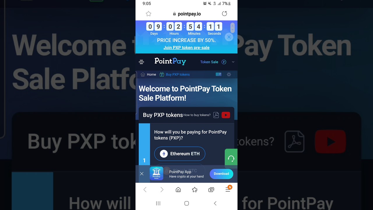 PointPay PXP // TOP NOTCH ICO