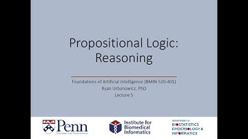 Lecture 5: Propositional Logic - Reasoning