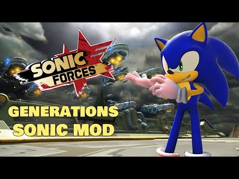 sonic forces generations model sonic forces generations model