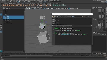 Maya python API: freeze transformations