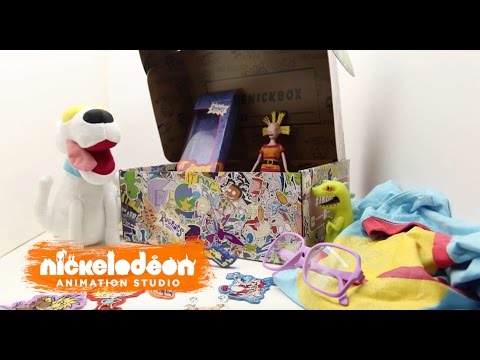 Nick Box Unboxing | Nick Swag | Nick Animation Studio
