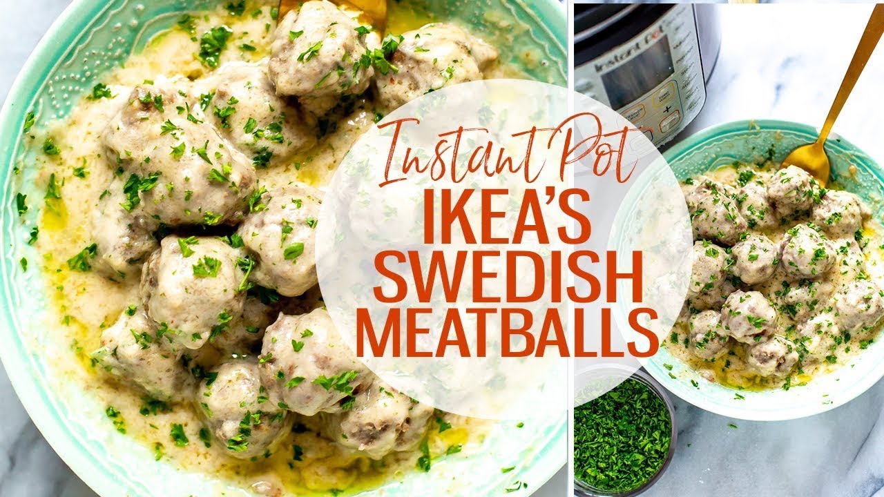Instant Pot Swedish Meatballs - Damn Delicious