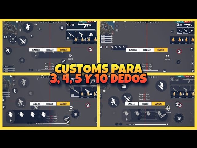 Free Fire: La mejor configuración estilo 3 dedos